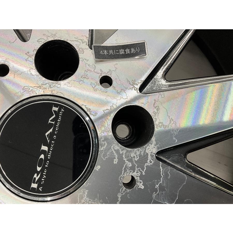 中古アルミホイール 4本セット 22×9JJ +25 5穴 PCD114.3 22インチ 