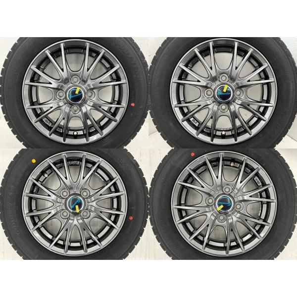 13インチ スタッドレスタイヤとホイールセット155/65r13 73q