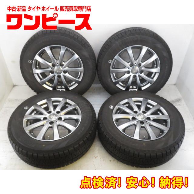 中古タイヤ ホイールセット 195/65R15 91Q 15インチ 15x6J +47 5穴 