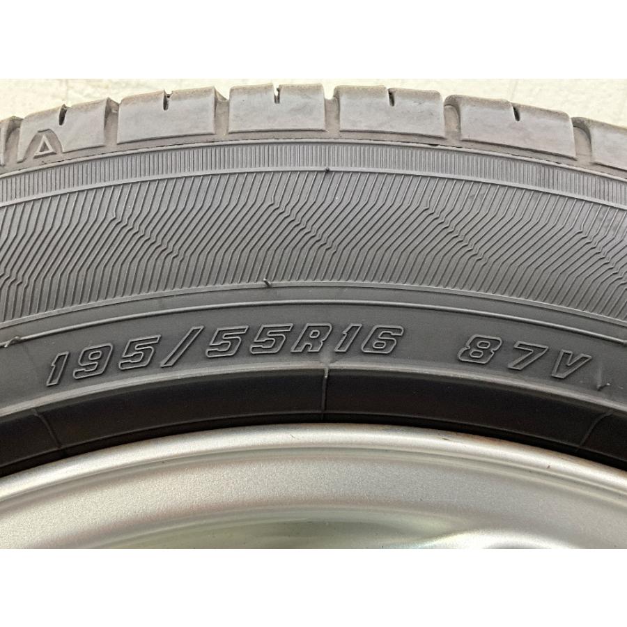 グッドイヤー（GOODYEAR） 中古タイヤホイールセット 195/55R16 87V 16 