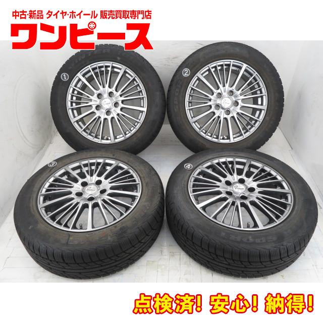 ☆215/60R17 5穴 中古スタッドレスタイヤセット4本 iG50☆バリ溝！