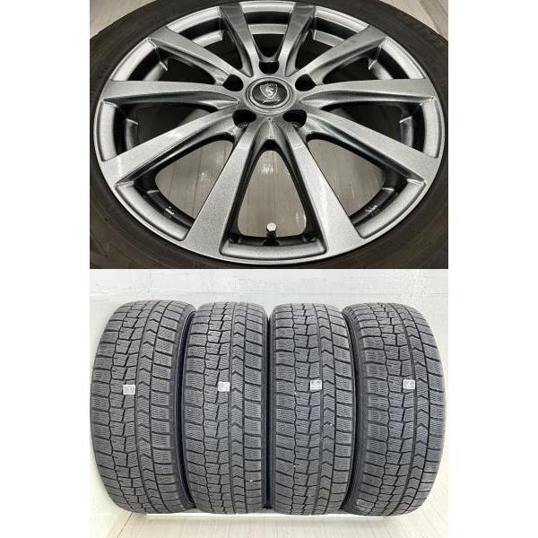 DUNLOP（ダンロップ） 中古タイヤホイールセット 215/55R17 94Q 17
