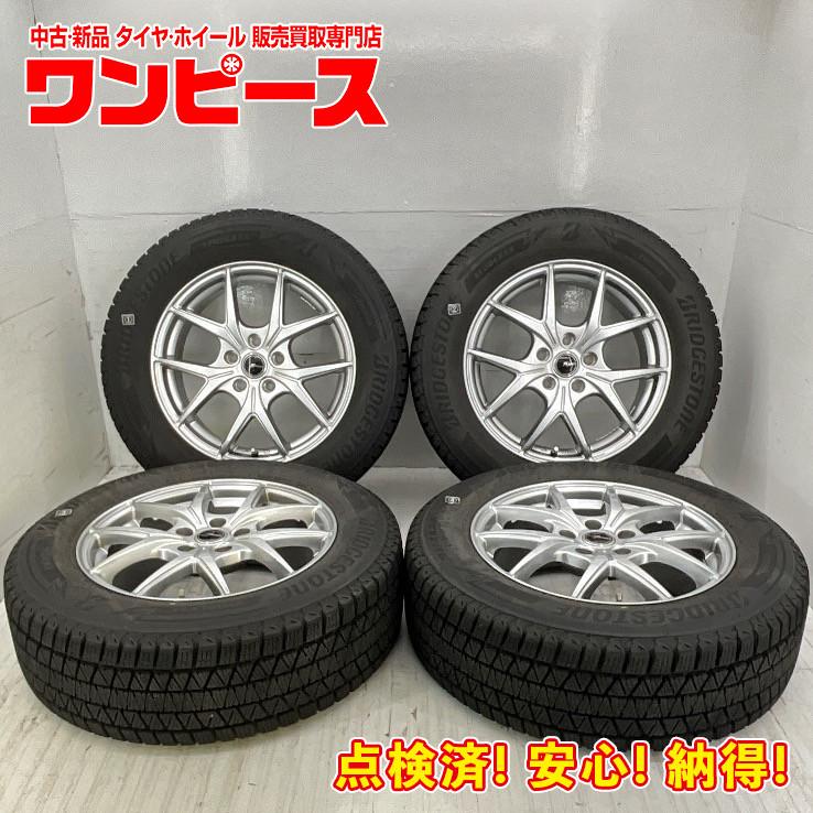 ブリザック DMーV3 中古タイヤホイールセット 225/65R17 102Q 17インチ
