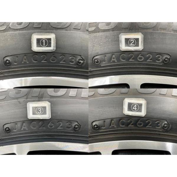 ブリザック VRX3 中古タイヤホイールセット 225/55R18 98Q 18インチ 18