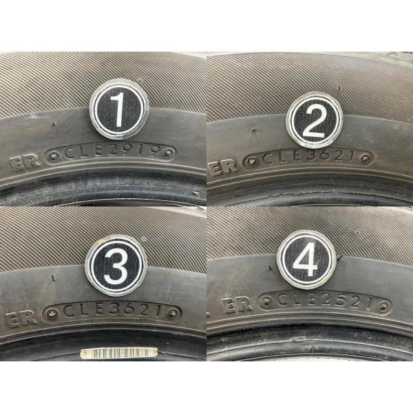 中古タイヤ 4本セット 215/60R17 96H セイバーリング  SL201 夏 サマー215/60/17 アルファード   b5205｜onepiecetire｜07