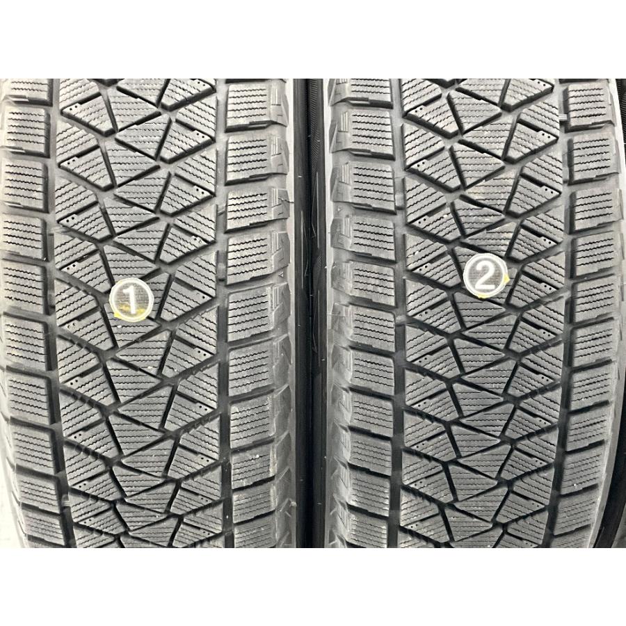 中古タイヤ 4本セット 225/65R17 102Q ブリヂストン BLIZZAK  DM-V2 冬 スタッドレス 225/65/17 ハリアー   b5846｜onepiecetire｜03