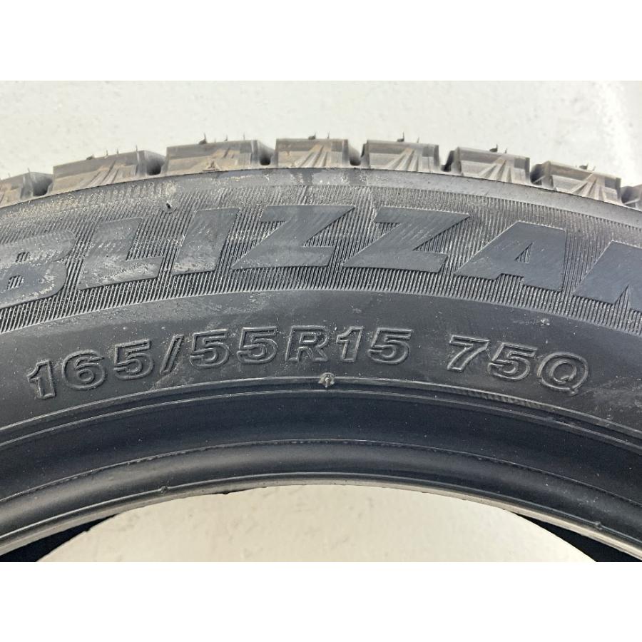 ブリザック VRX3 新品タイヤ 処分特価 4本セット 165/55R15 75Q