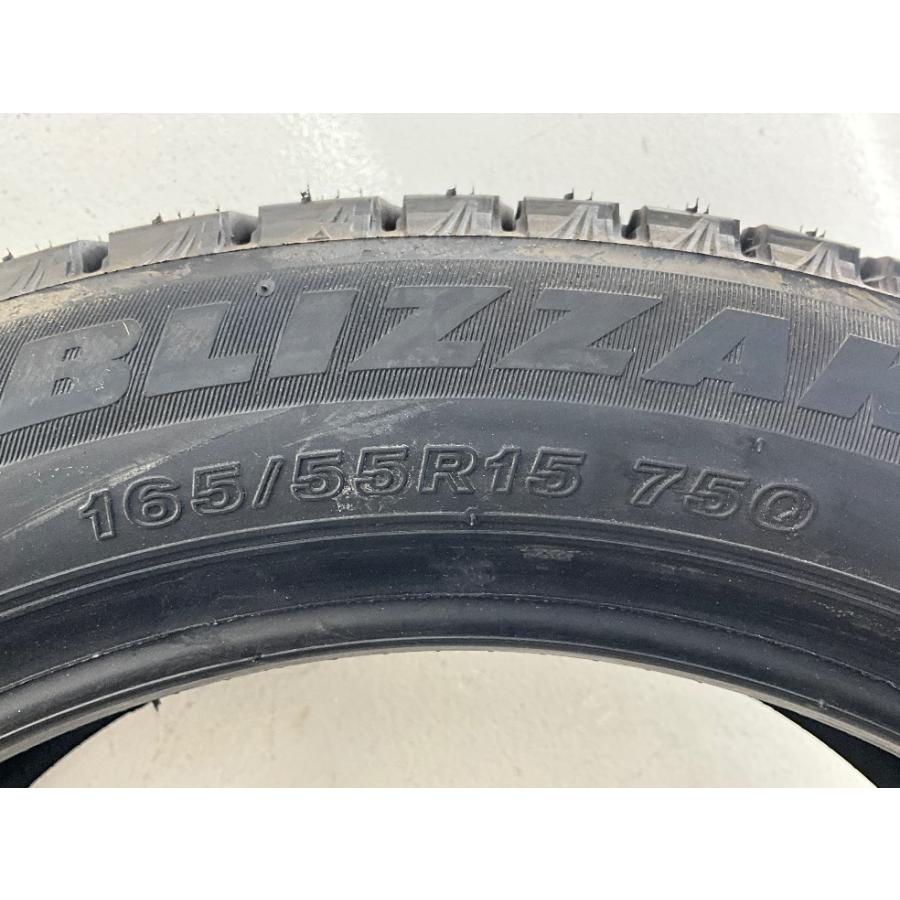 ブリザック VRX3 新品タイヤ 処分特価 4本セット 165/55R15 75Q