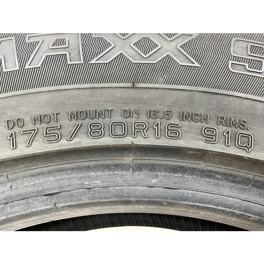 DUNLOP（ダンロップ） 中古タイヤ 1本のみ 175/80R16 91Q WINTERMAXX