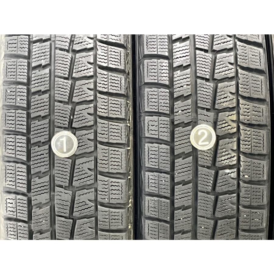 中古タイヤ 4本セット 175/70R14 84Q ダンロップ WINTERMAXX  WM01 冬 スタッドレス 175/70/14 ポルテ/ウイングロード   b10353の画像