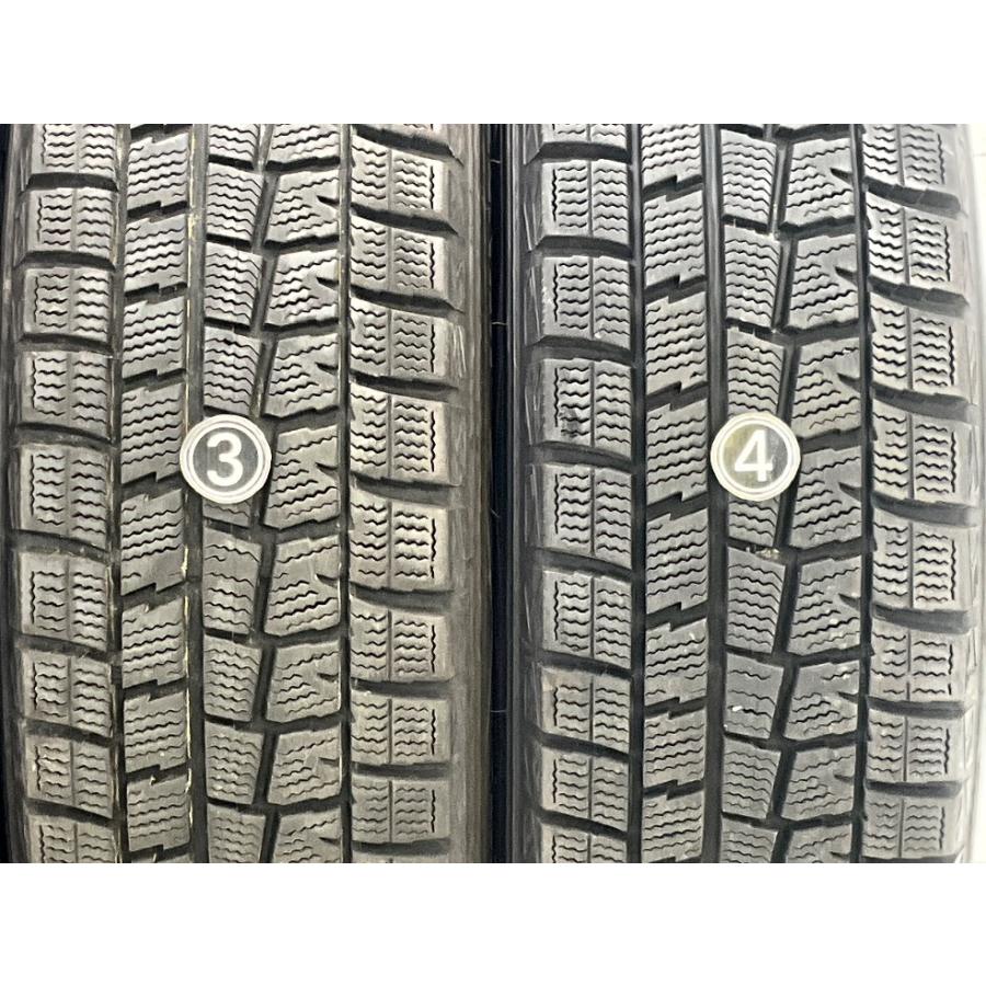 中古タイヤ 4本セット 175/70R14 84Q ダンロップ WINTERMAXX  WM01 冬 スタッドレス 175/70/14 ポルテ/ウイングロード   b10353の画像
