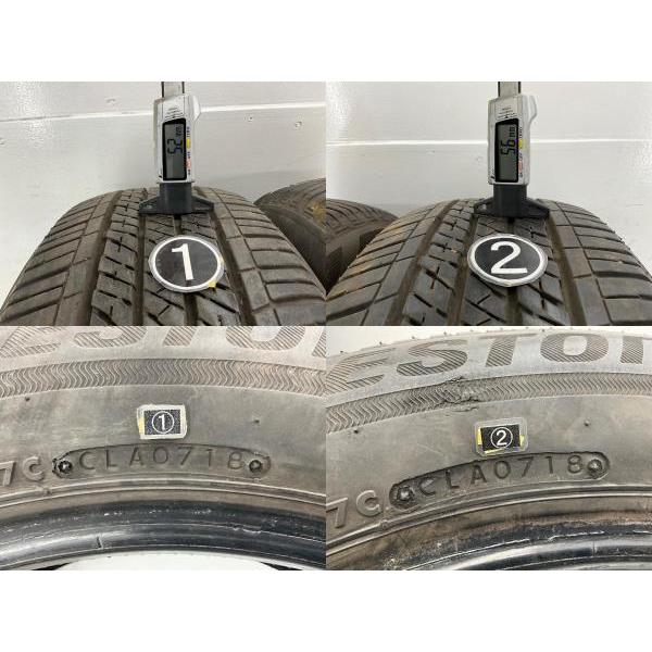 中古タイヤ 2本セット 235/55R18 100H ブリヂストン ECOPIA H/L422 