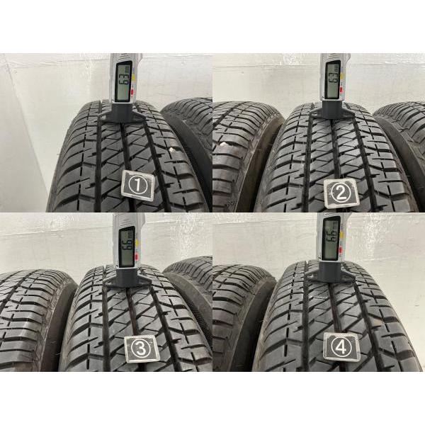 BRIDGESTONE 中古タイヤ 4本セット 175/80R16 91S ブリヂストン DUELER 