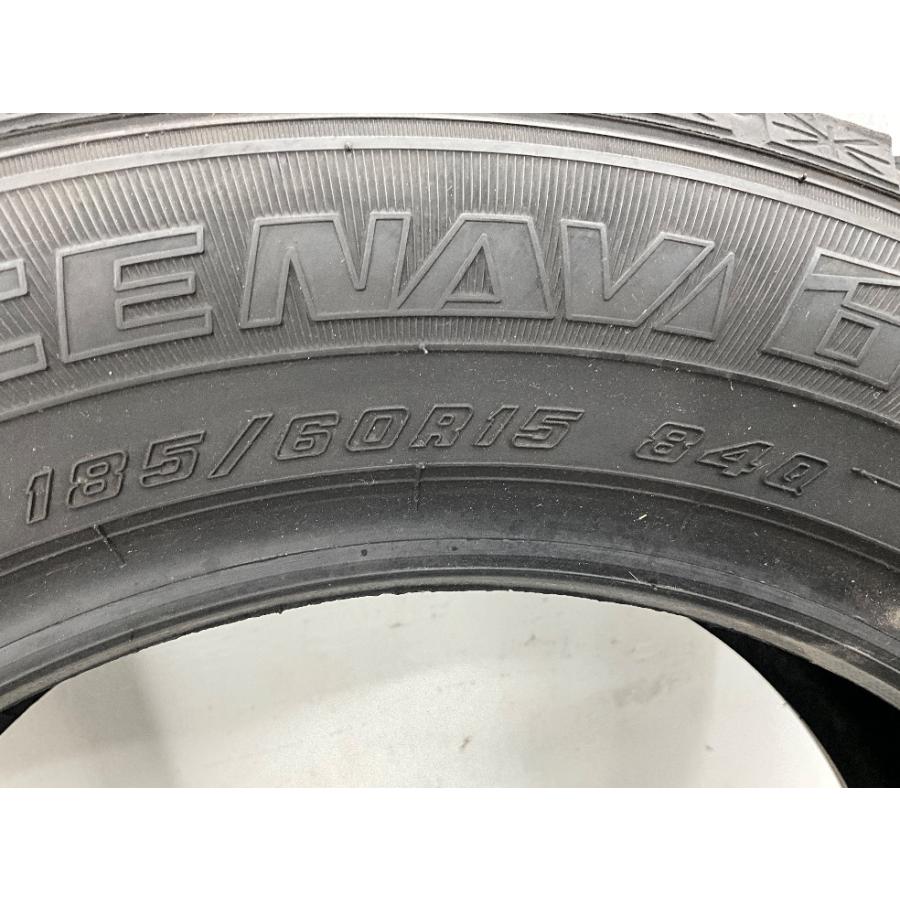 中古タイヤ 4本セット 185/60R15 84Q グッドイヤー ICE NAVI6 冬 スタッドレス 185/60/15 フィット/アクア   b5113｜onepiecetire｜08