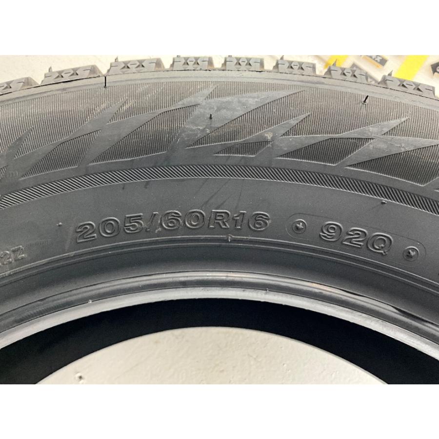 新品タイヤ 処分特価 4本セット 205/60R16 92Q ブリヂストン BLIZZAK  VRX2 冬 スタッドレス 205/60/16 レガシィ B4   b14426の画像