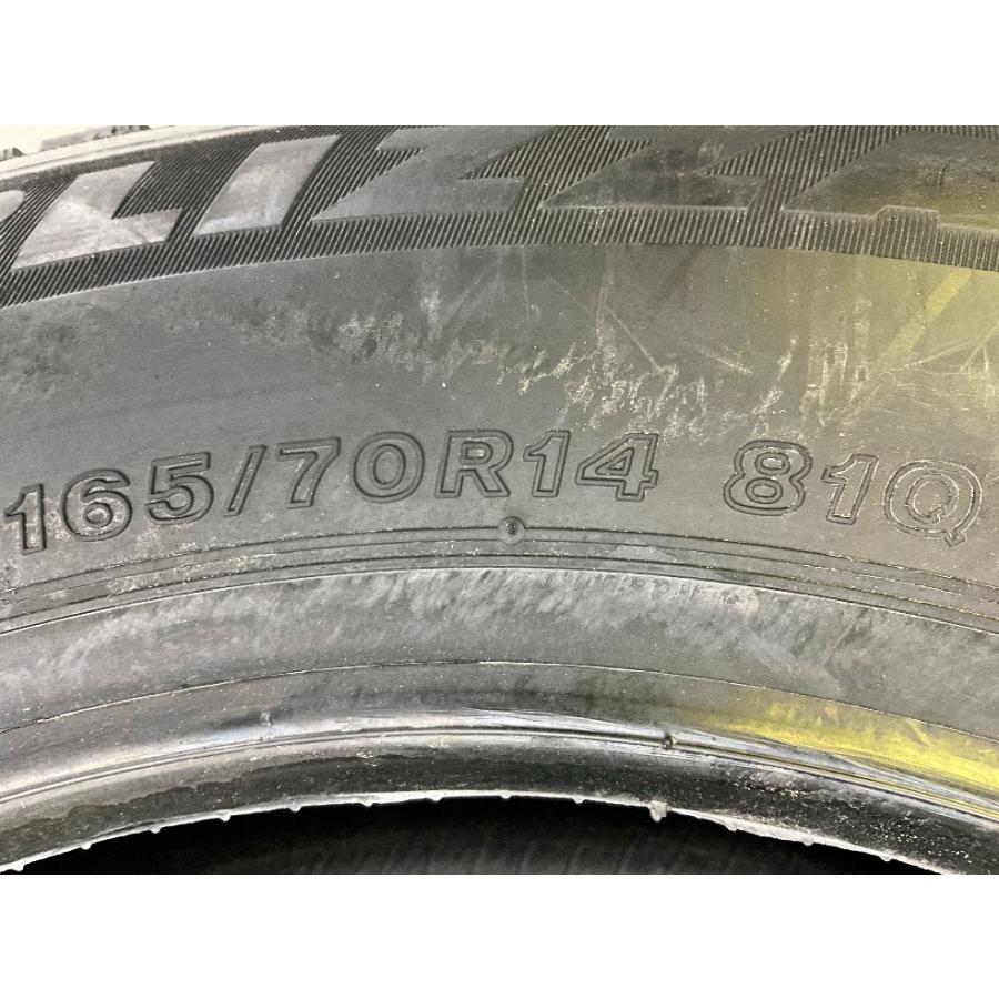 ブリザック VRX3 新品タイヤ 処分特価 4本セット 165/70R14 81Q