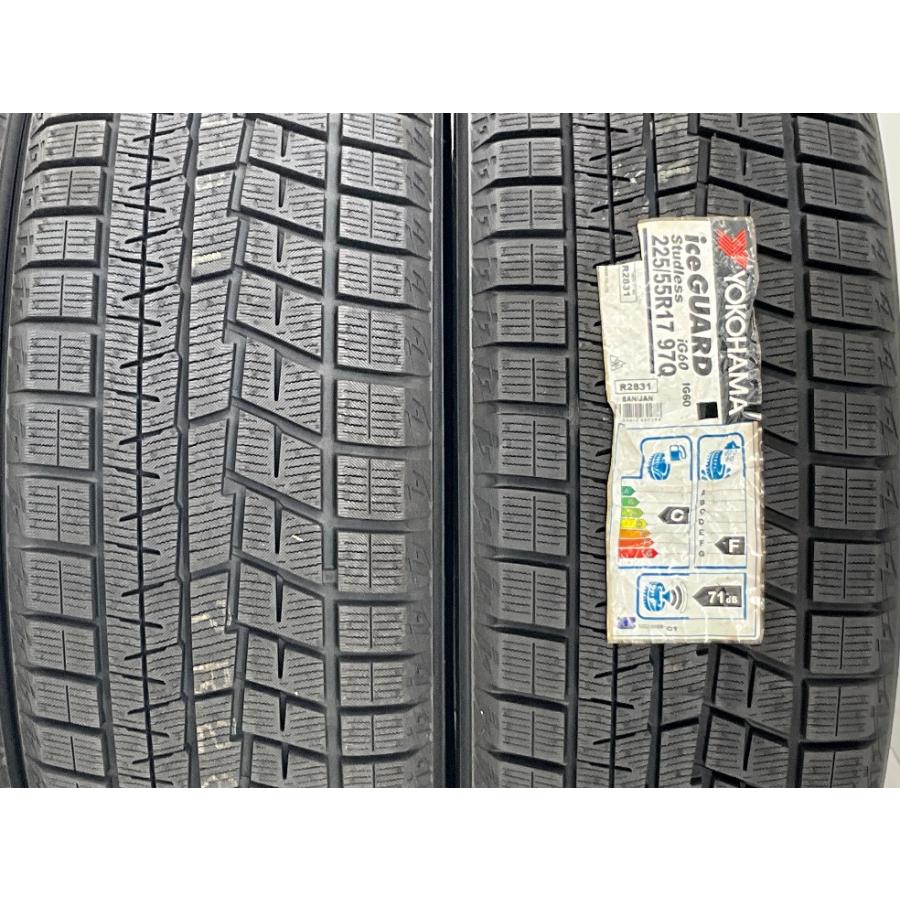 ヨコハマタイヤ 未使用 4本セット 225/55R17 97Q ヨコハマ ICE GUARD 