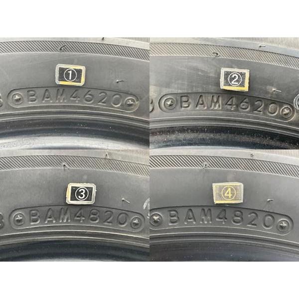 BRIDGESTONE（ブリヂストン） 中古タイヤ 4本セット 195/65R16 92Q