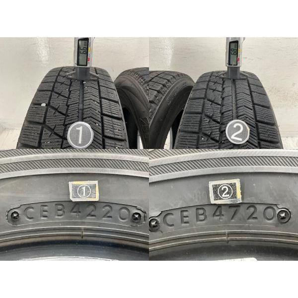 ブリザックVRX 14インチスタッドレスタイヤセット中古 ブリザック VRX 中古タイヤ 2本セット 165/70R14 81Q ブリヂストン
