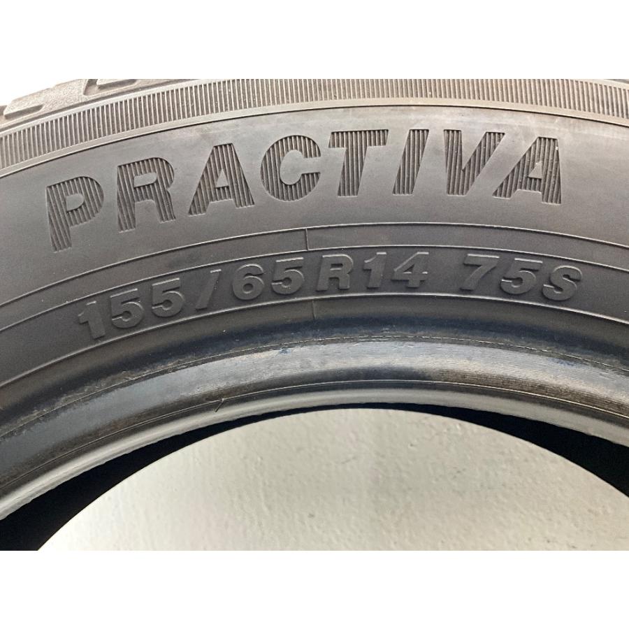 イエローハット（YellowHat） 中古タイヤ 4本セット 155/65R14 75S