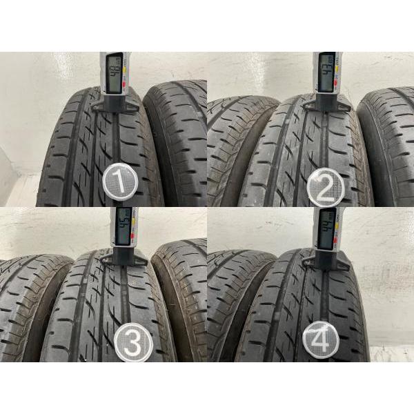 NEXTRY 中古タイヤ 4本セット 145/80R13 75S ブリヂストン 夏 サマー