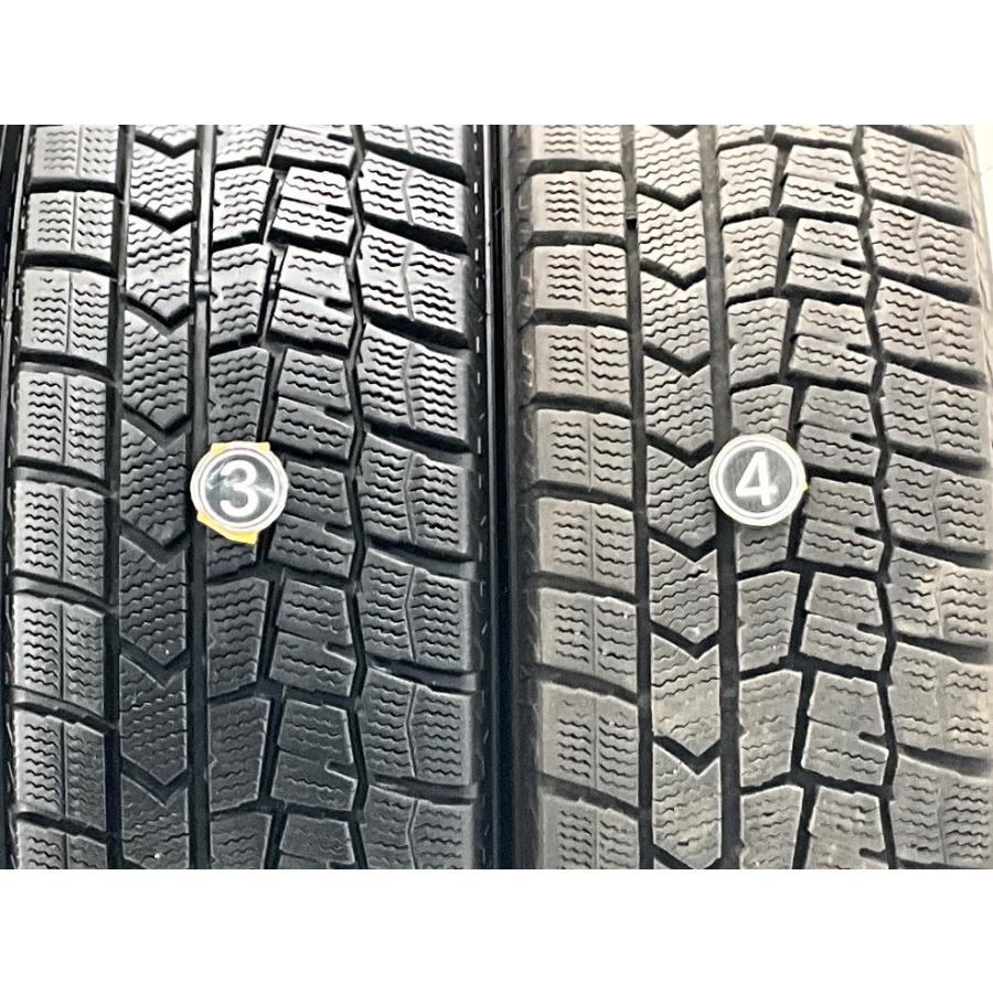 中古タイヤ 4本セット 175/70R14 84Q ダンロップ WINTERMAXX WM02  冬 スタッドレス 175/70/14 インプレッサ スポーツワゴン b11039の画像