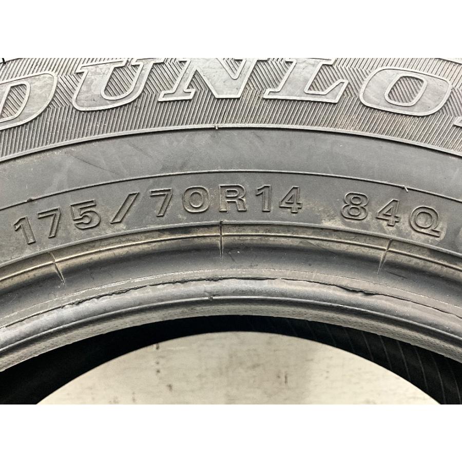 中古タイヤ 4本セット 175/70R14 84Q ダンロップ WINTERMAXX WM02  冬 スタッドレス 175/70/14 インプレッサ スポーツワゴン b11039の画像