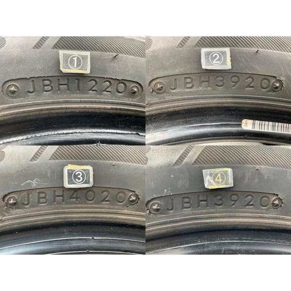 エコピア NH100 中古タイヤ 4本セット 165/55R15 75V ブリヂストン