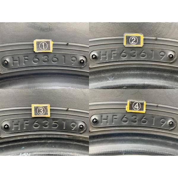 中古タイヤ 4本セット 175/70R14 84Q トーヨー GARIT G5   冬 スタッドレス 175/70/14 カローラ/フィット   b10938の画像