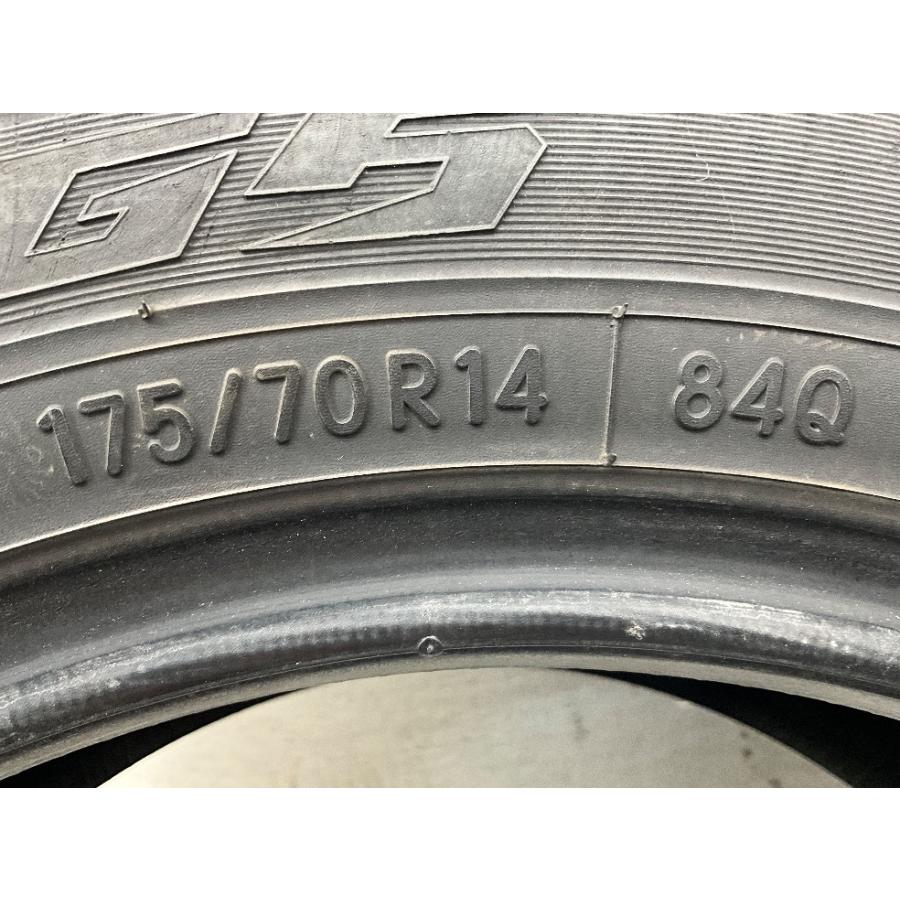 中古タイヤ 4本セット 175/70R14 84Q トーヨー GARIT G5   冬 スタッドレス 175/70/14 カローラ/フィット   b10938の画像