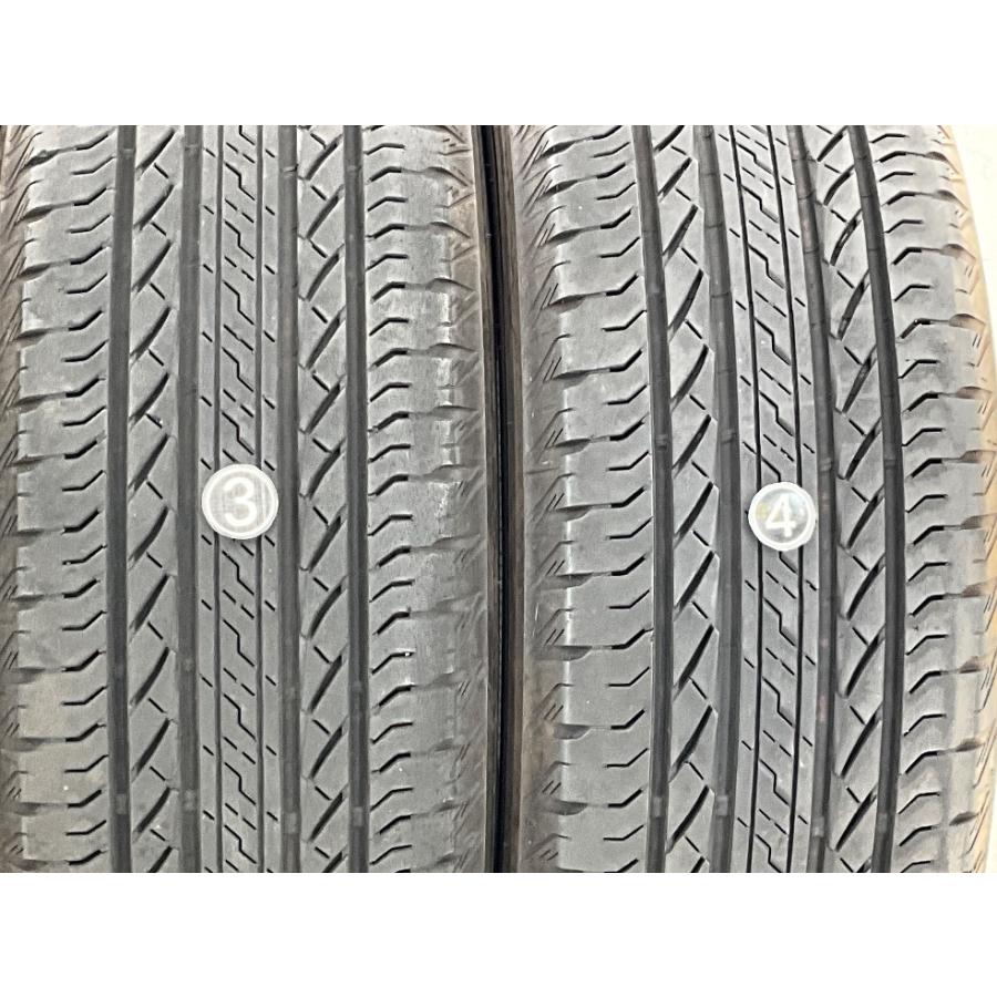 DUELER 中古タイヤ 4本セット 225/55R19 99V ブリヂストン H/L 夏