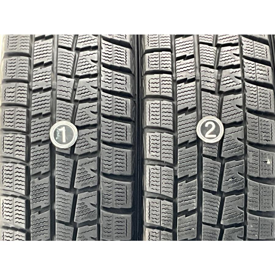 中古タイヤ 4本セット 175/70R14 84Q ダンロップ WINTERMAXX  WM01 冬 スタッドレス 175/70/14 カペラ/ミラージュディンゴ   b10338の画像