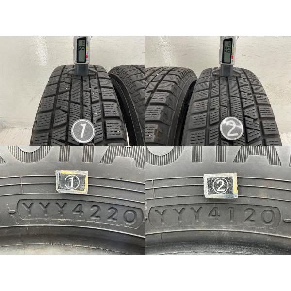iceGUARD 中古タイヤ 2本セット 165/70R14 81Q ヨコハマ ICE GUARD 