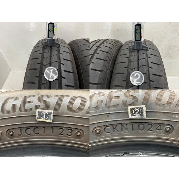 NEWNO 中古タイヤ 2本セット 155/65R14 75H ブリヂストン 夏 サマー 