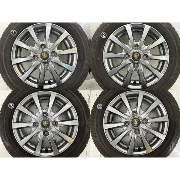 155/65R13 夏タイヤアルミホイールセット 4穴 PCD100 【公式通販】