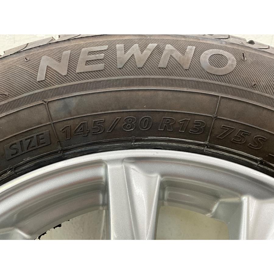 BRIDGESTONE（ブリヂストン） 中古タイヤホイールセット 145/80R13 75S