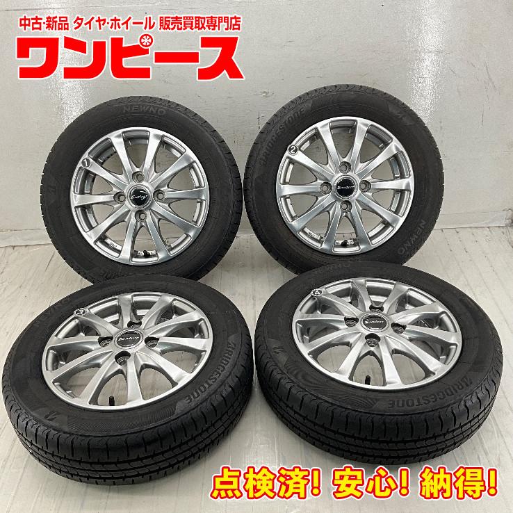 NEWNO 中古タイヤホイールセット 155/65R13 73S 13インチ 13×4B +45 4 
