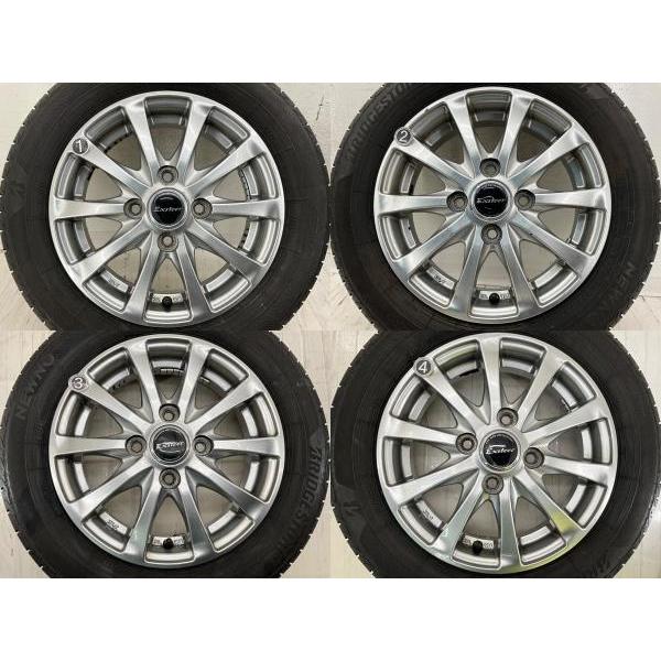 NEWNO 中古タイヤホイールセット 155/65R13 73S 13インチ 13×4B +45 4 