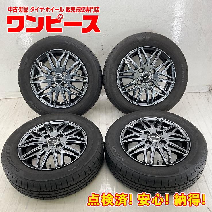 NEWNO 中古タイヤホイールセット 155/65R13 73S 13インチ 13×4B +45 4 