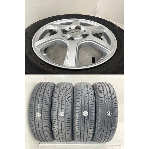 グッドイヤー（GOODYEAR） 中古タイヤホイールセット 155/65R13 73S 13 
