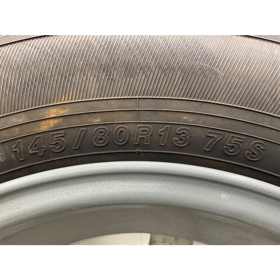 中古タイヤホイールセット 145/80R13 75S  13インチ 13×4B +43 4穴 PCD100 ヨコハマ CLIMATE 夏 サマー プレオ  d3414_7