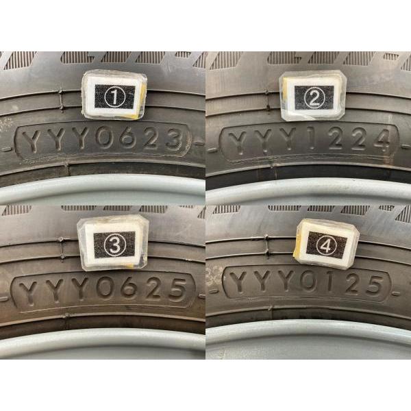 中古タイヤホイールセット 145/80R13 75S  13インチ 13×4B +43 4穴 PCD100 ヨコハマ CLIMATE 夏 サマー プレオ  d3414_6