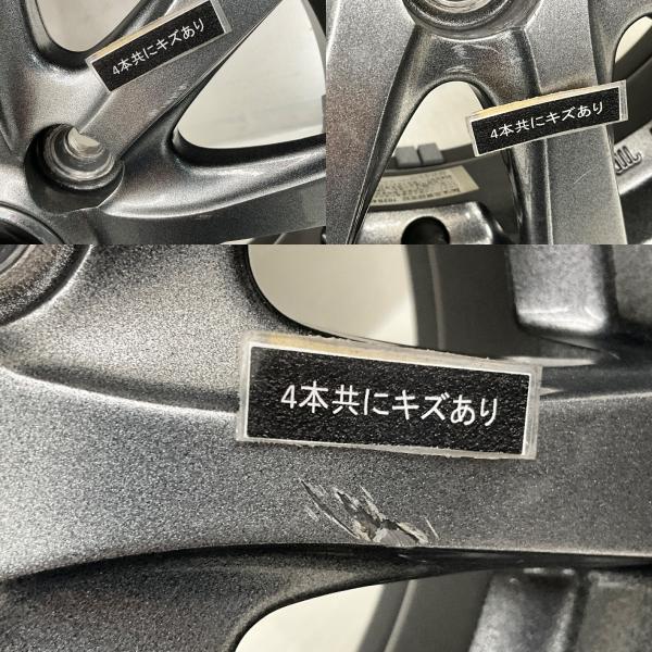 中古タイヤホイールセット 155/65R13 73S 13インチ 13×4B +42 4穴 PCD100 グッドイヤー MANARAY SPORT 夏 ミラ  d3415_9