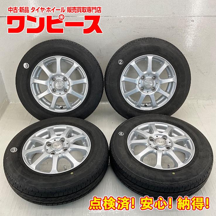 BRIDGESTONE（ブリヂストン） 中古タイヤホイールセット 145/80R13 75S