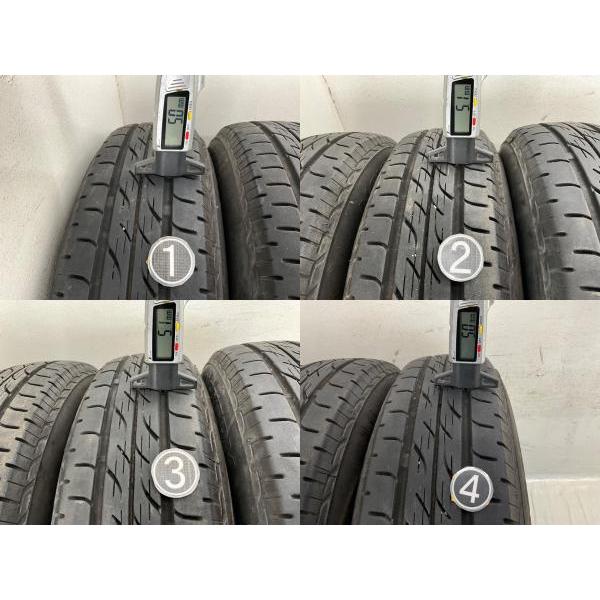 BRIDGESTONE（ブリヂストン） 中古タイヤホイールセット 145/80R13 75S
