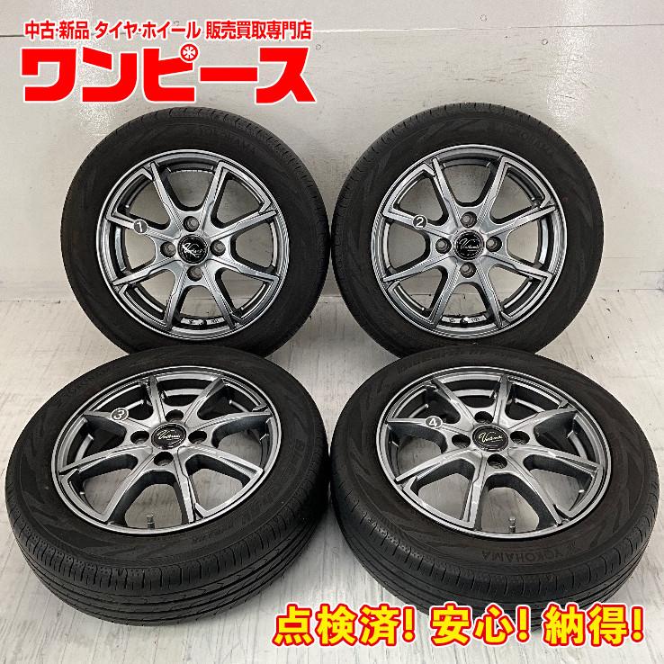 新品(ホイール付）タイヤ【売り】155.65.14 中古ホイールタイヤセット 
