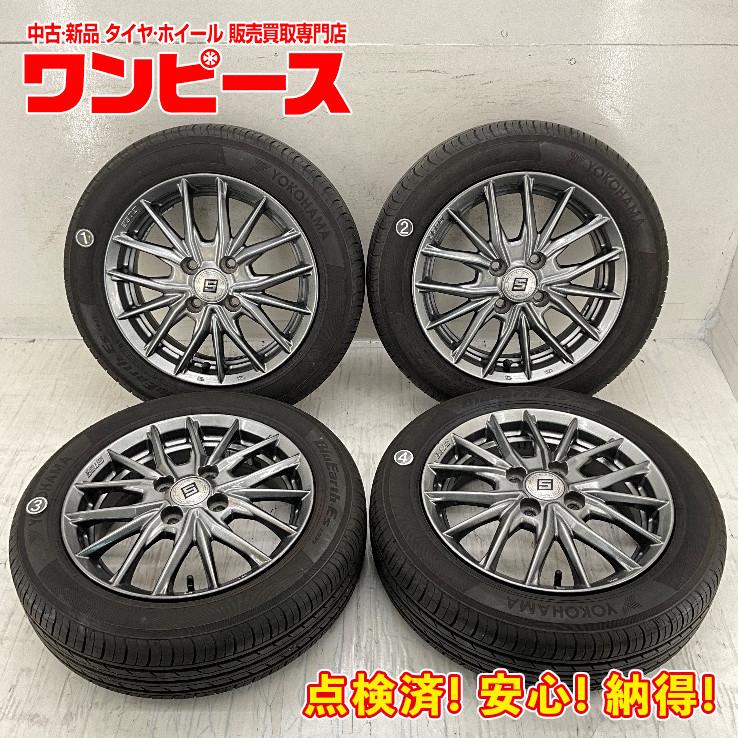 ヨコハマタイヤ（YOKOHAMA TIRE） 中古タイヤホイールセット 155/65R14 