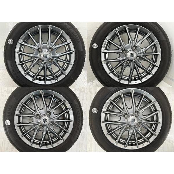 ヨコハマタイヤ（YOKOHAMA TIRE） 中古タイヤホイールセット 155/65R14 