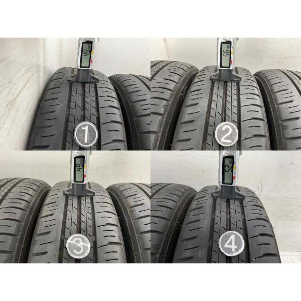 WEZEN 14x4.5J+45アルミホイール、155/65R14 タイヤ DUNLOP（ダンロップ） 中古タイヤホイールセット 155/65R14 75S 14