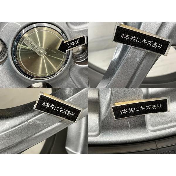 WEZEN 14x4.5J+45アルミホイール、155/65R14 タイヤ DUNLOP（ダンロップ） 中古タイヤホイールセット 155/65R14 75S 14